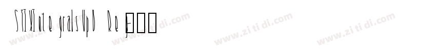 STIXIntegralsUpD Reg字体转换